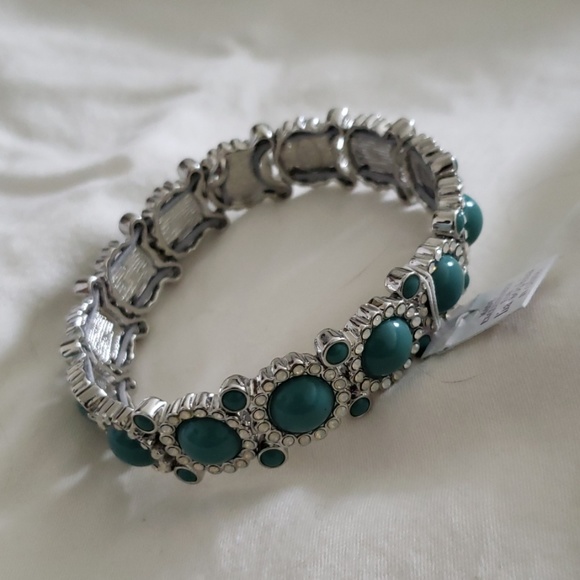 NWT lia sophia turquoise bracelet - Picture 2 of 3